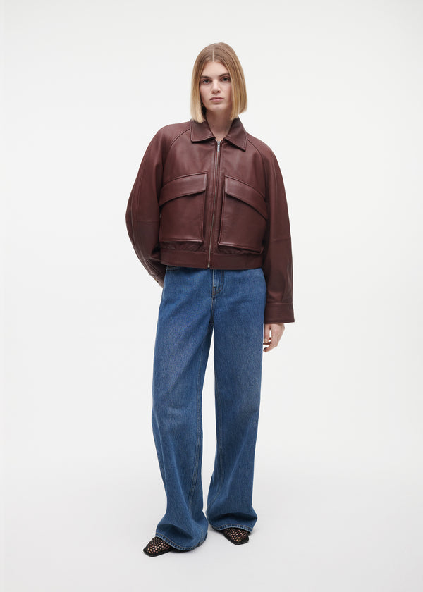 studio ar ANA Leather Jacket