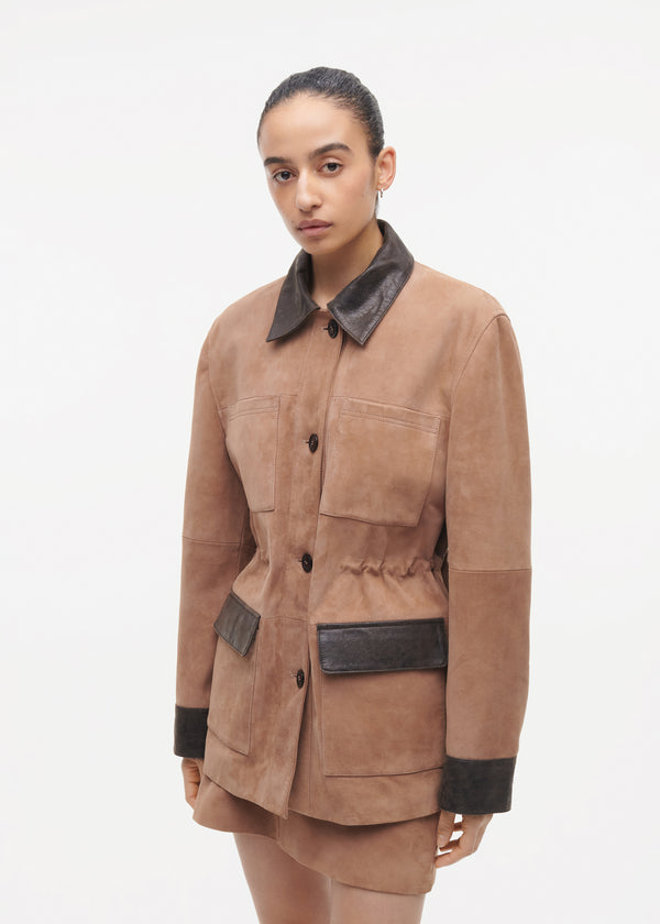 Studio Ar BRUNA Suede Jacket