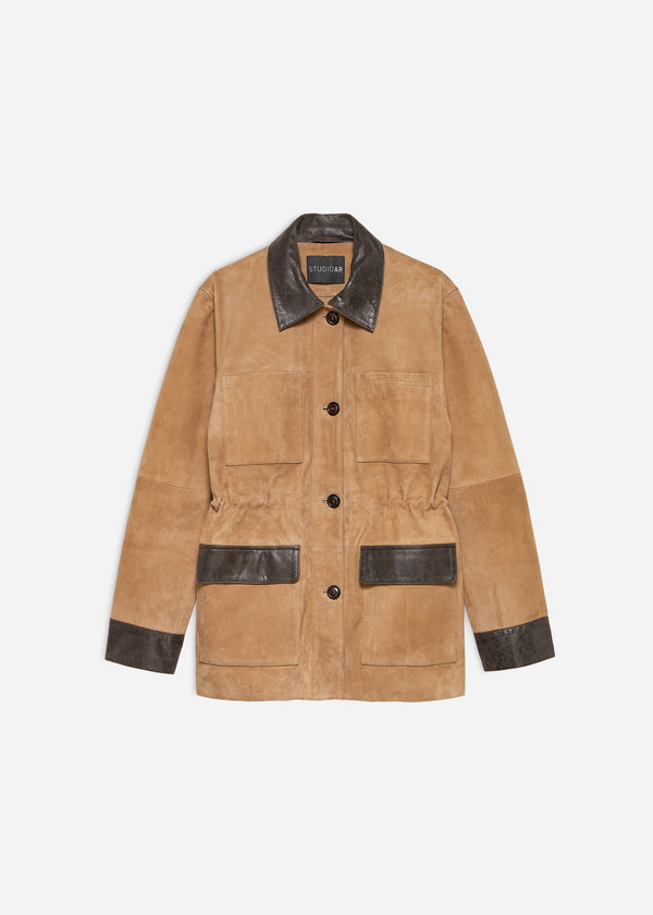 Studio Ar BRUNA Suede Jacket