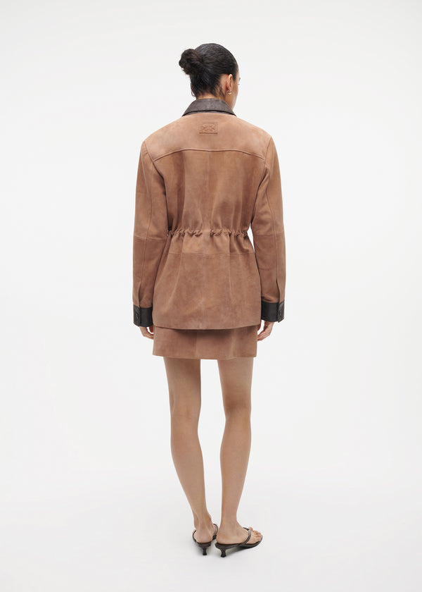 Studio Ar BRUNA Suede Jacket