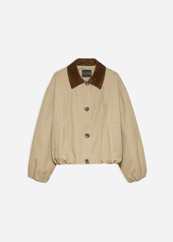 Studio Ar CAMILA Cotton Bomber Jacket