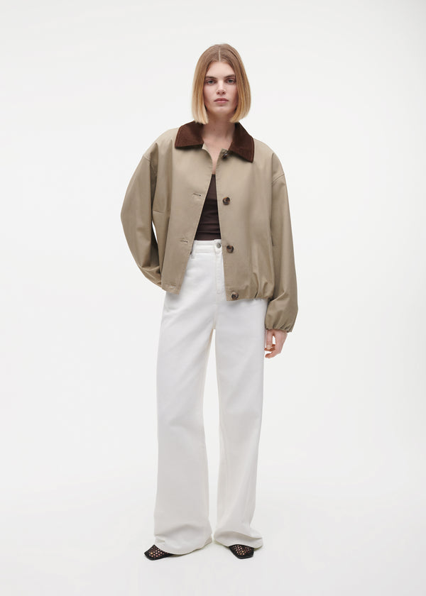 studio ar CAMILA Cotton Bomber Jacket