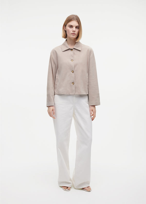 studio ar ELAINE Suede Jacket