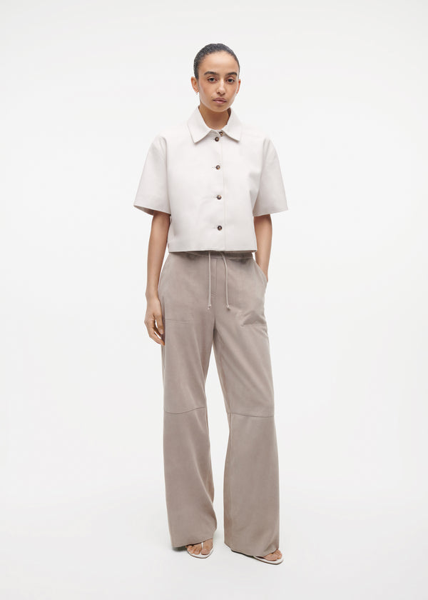 Studio Ar EVELINE Leather Top