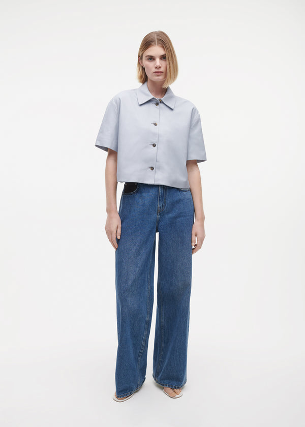 Studio Ar EVELINE Leather Top