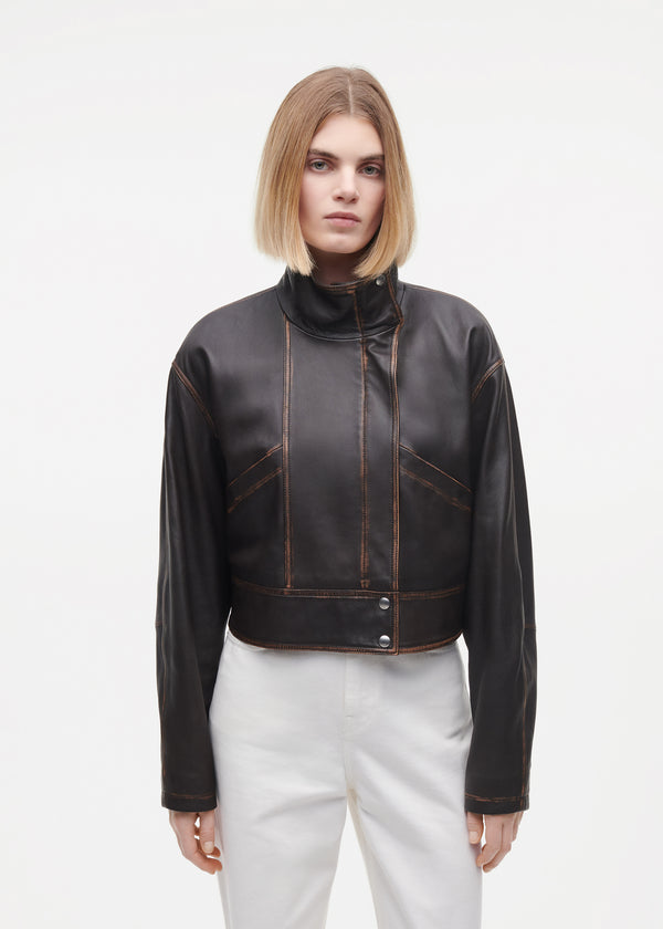 Studio Ar GARCA Vintage Leather Jacket
