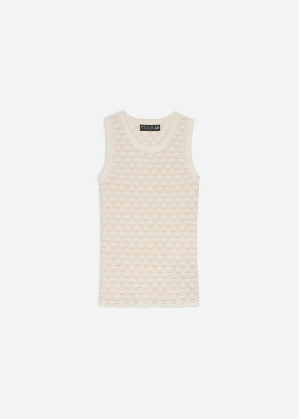 Studio Ar LANEY Viscose Jacquard Top
