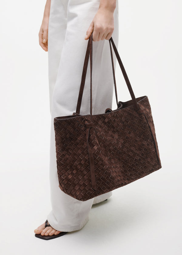 Studio Ar LIANDRA Woven Gritty Suede Bag