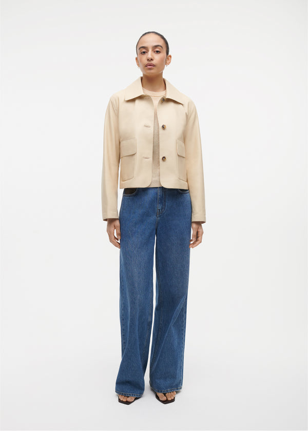 studio ar MARLEY Leather Jacket