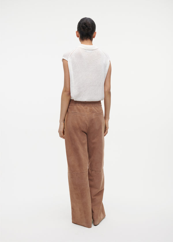 studio Ar NADIA Suede Trousers