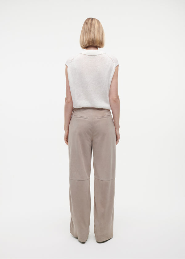 Studio Ar NADIA Suede Trousers