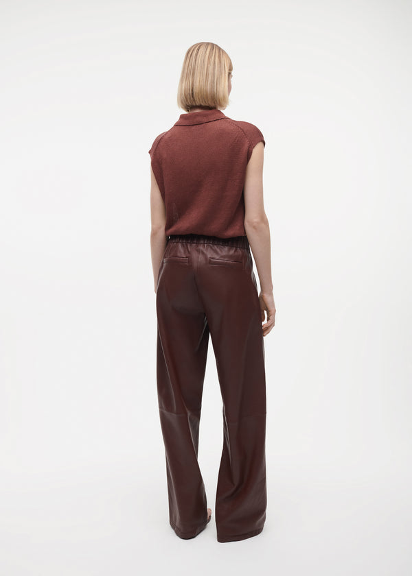 Studio Ar THALINA Leather Trousers
