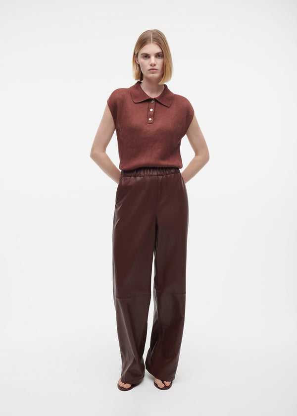 studio ar THALINA Leather Trousers