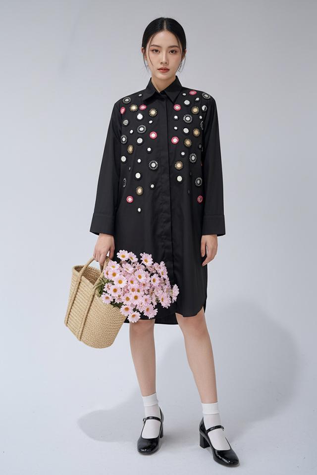 Studio Moda 3-Pleat Dress