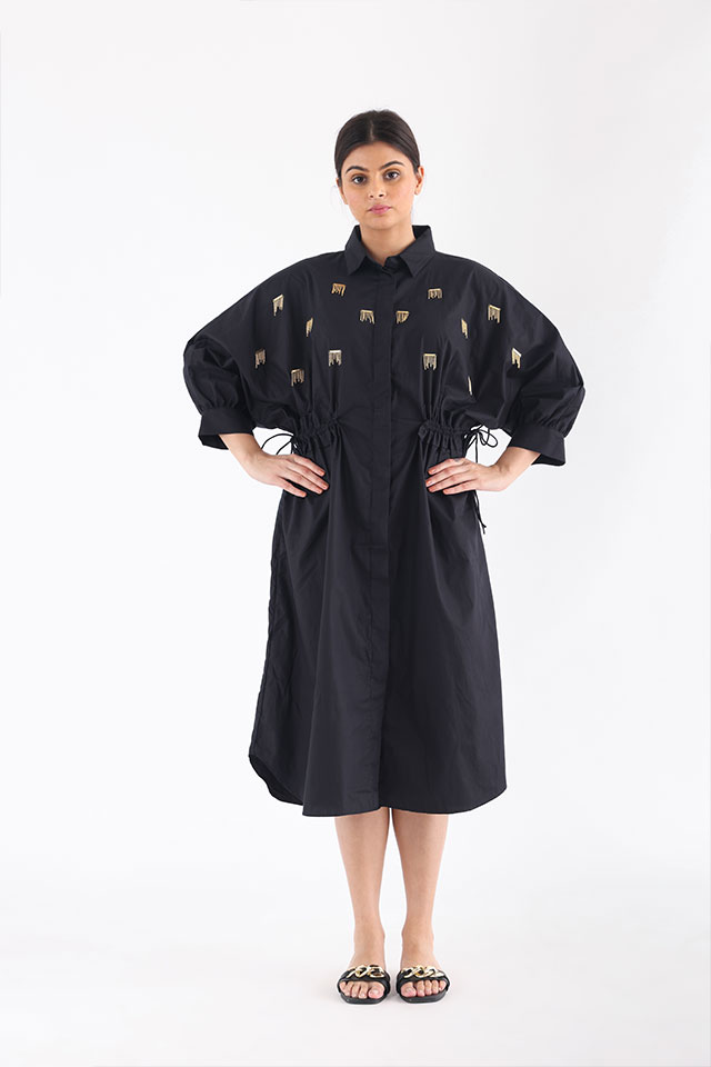 studio moda Dale Drawstring Dress