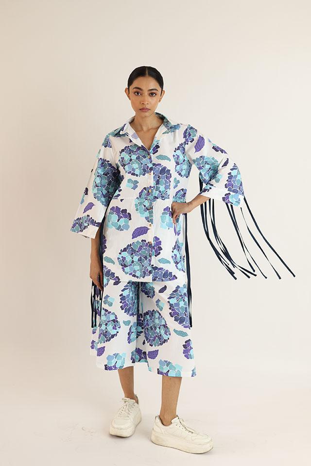 studio moda Long U-Hem Shirt