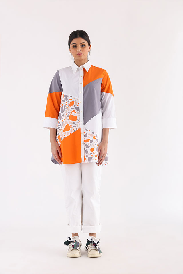 studio moda Para Patch Shirt