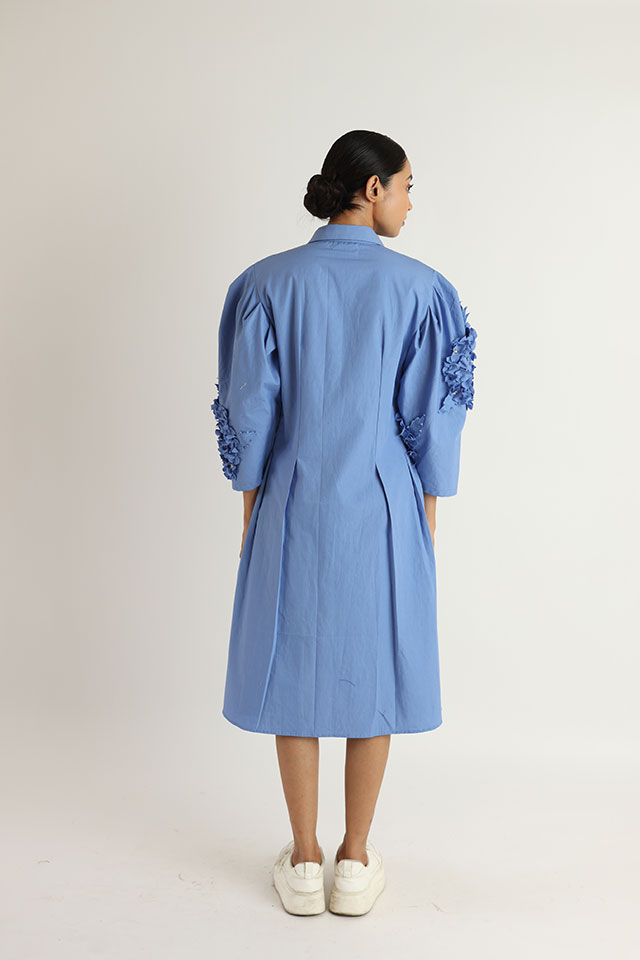 Studio Moda Pleated Waist Dress