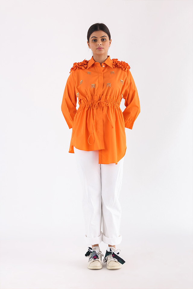 studio moda Sway Drawstring Shirt