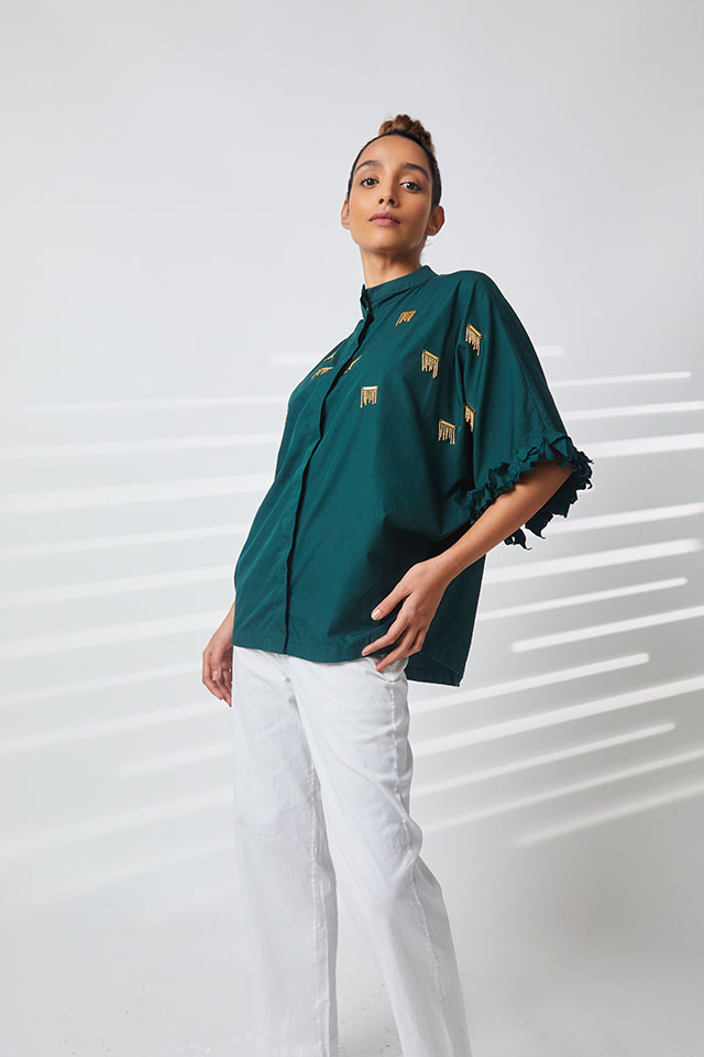 Studio Moda Sway Sleeve Kimono Shirt