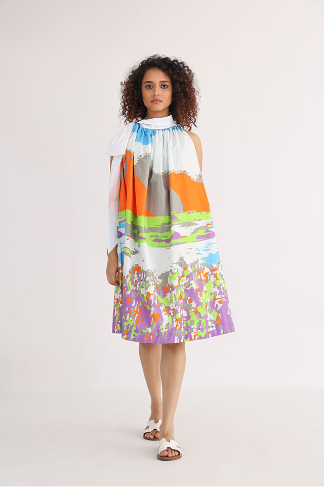 studio moda The Antares Halter Dress