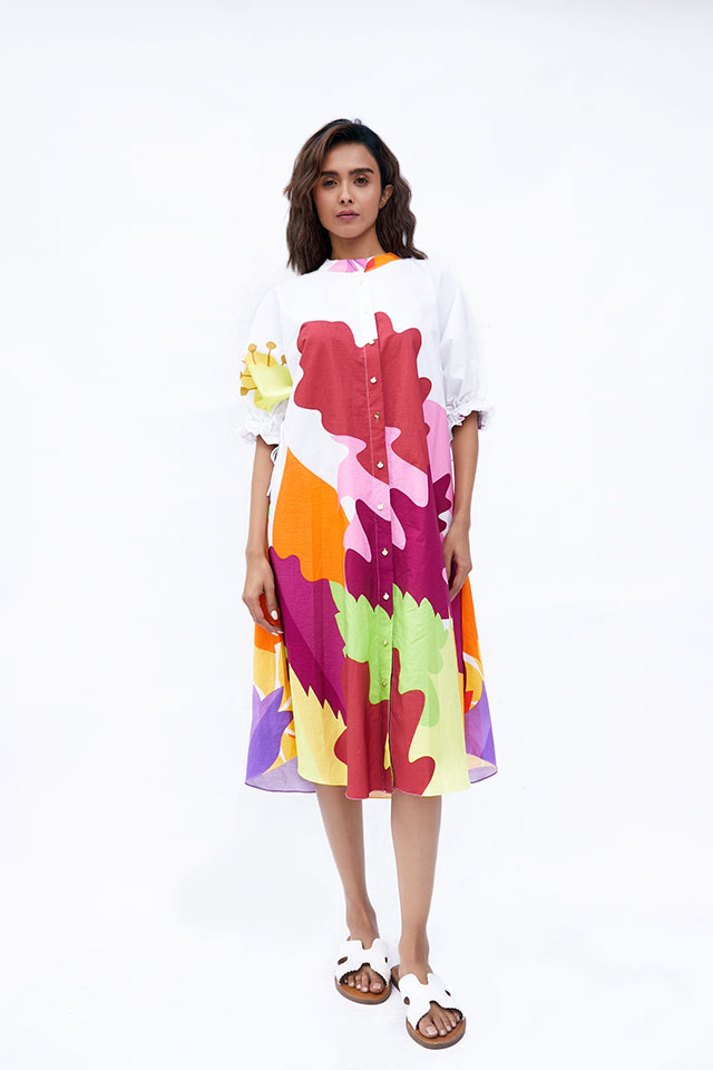 studio moda The Aurelia Drawstring Dress