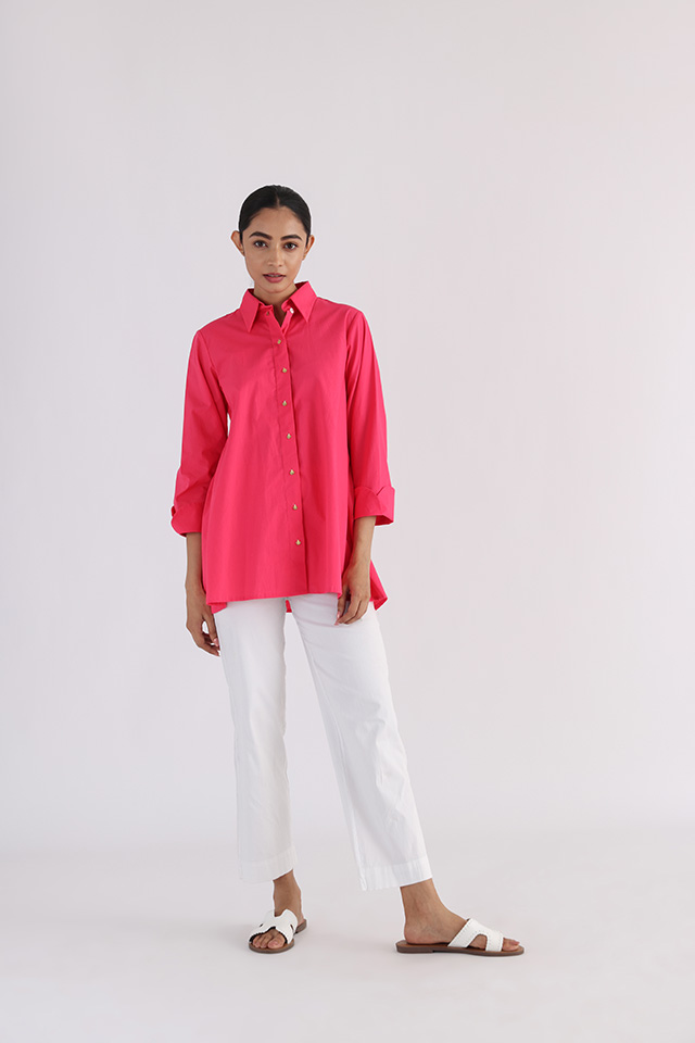 studio moda The Back Overlap Shirt