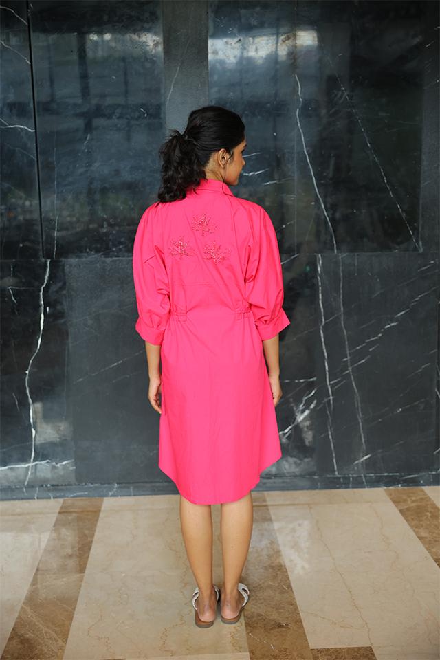 Studio Moda The Banana Breeze Drawstring Dress