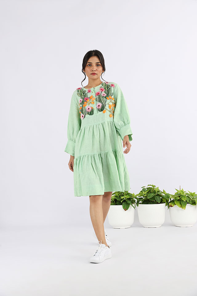 studio moda The Barrel Flare Dress