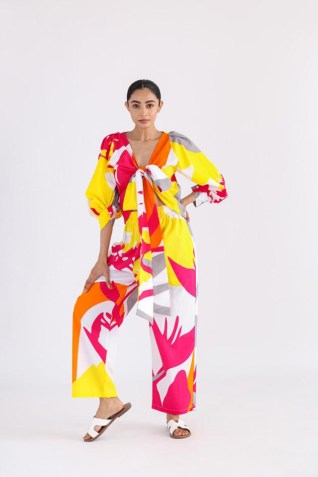 studio moda The Beach Bow Shirt