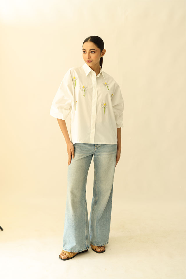 studio moda The Bloomveil Shirt