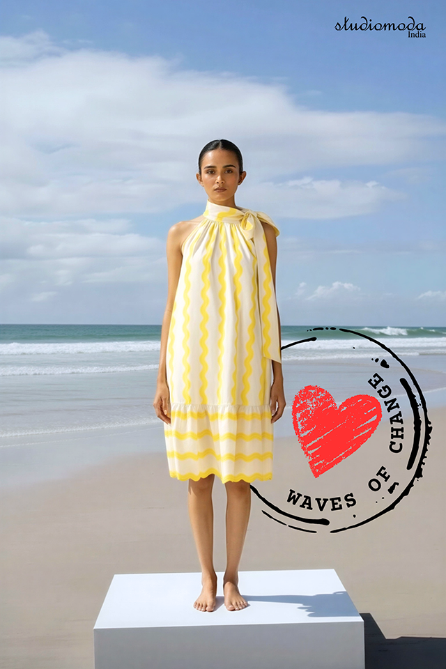 studio moda The Flowline Dress