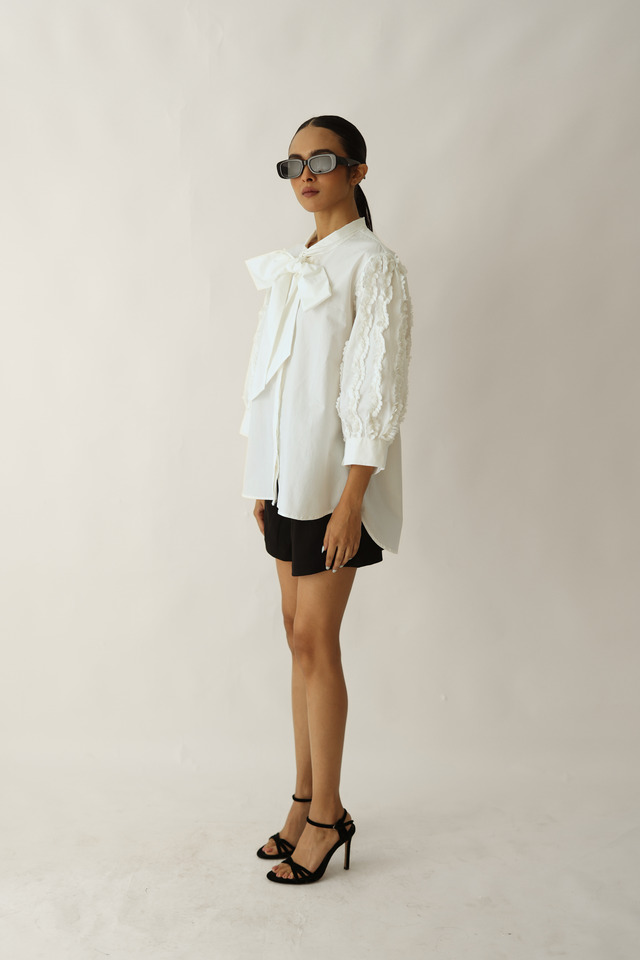 Studio Moda The Flutter Bow Shirt