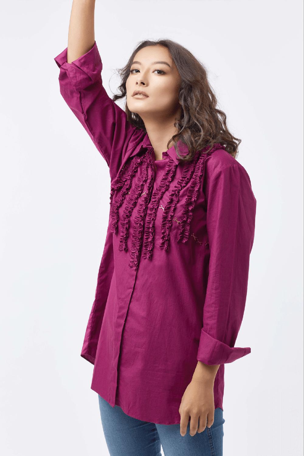 Studio Moda The Frill Yoke Shirt