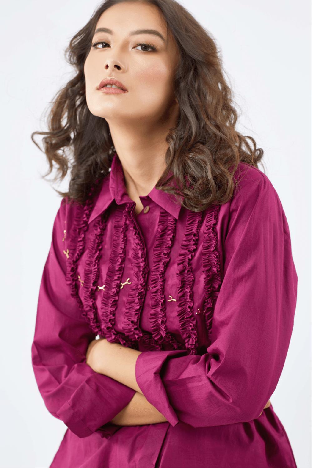 Studio Moda The Frill Yoke Shirt