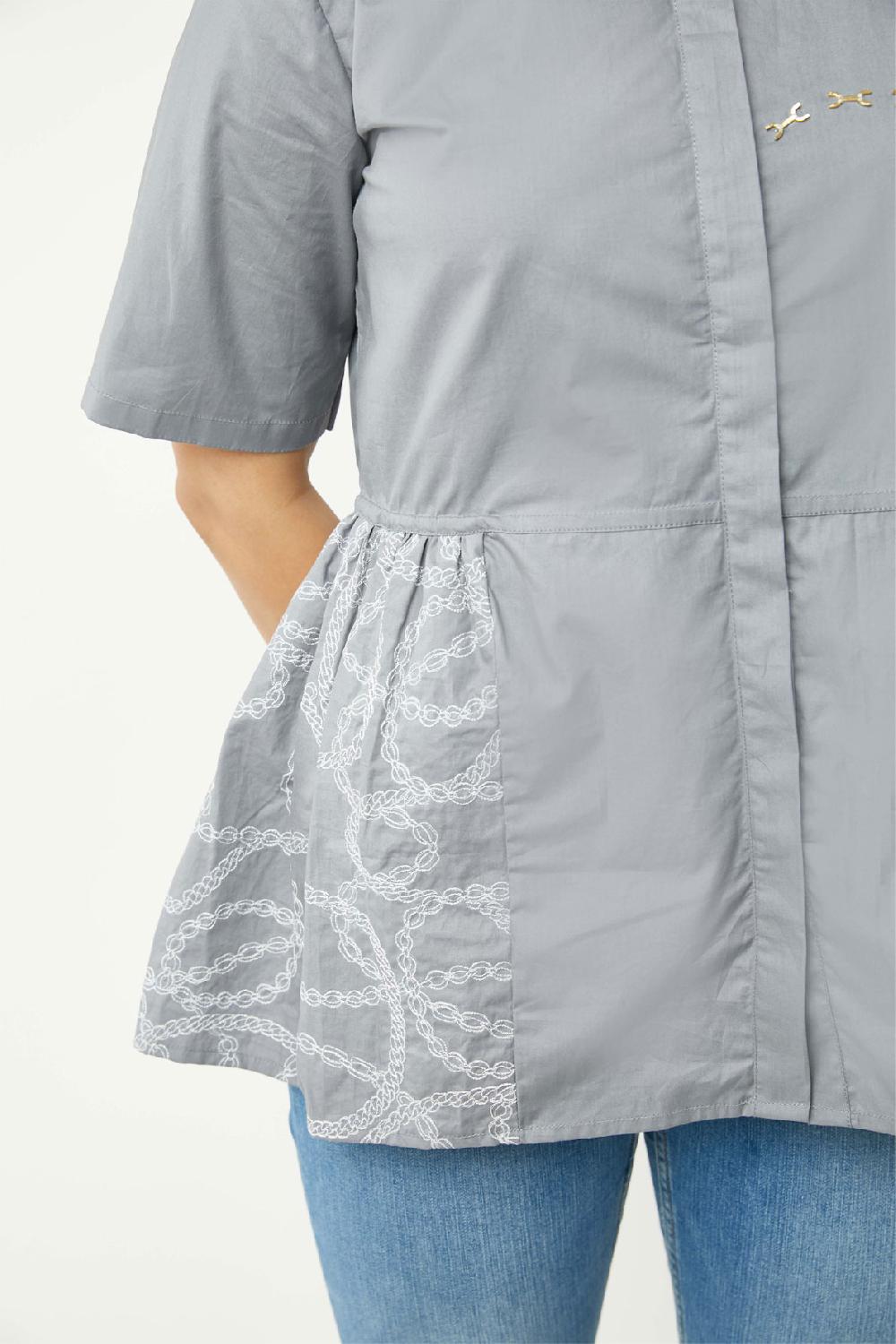 studio moda The Gyve Embroidered Shirt