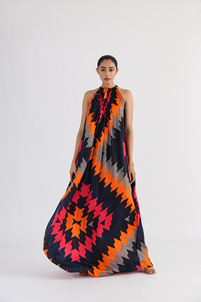 studio moda The Halter Flow Dress