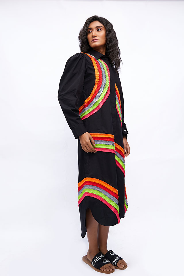 Studio Moda The Ivy Rainbow Long Dress