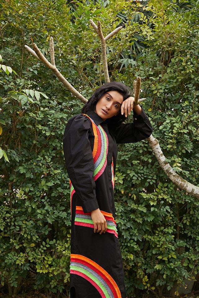 Studio Moda The Ivy Rainbow Long Dress