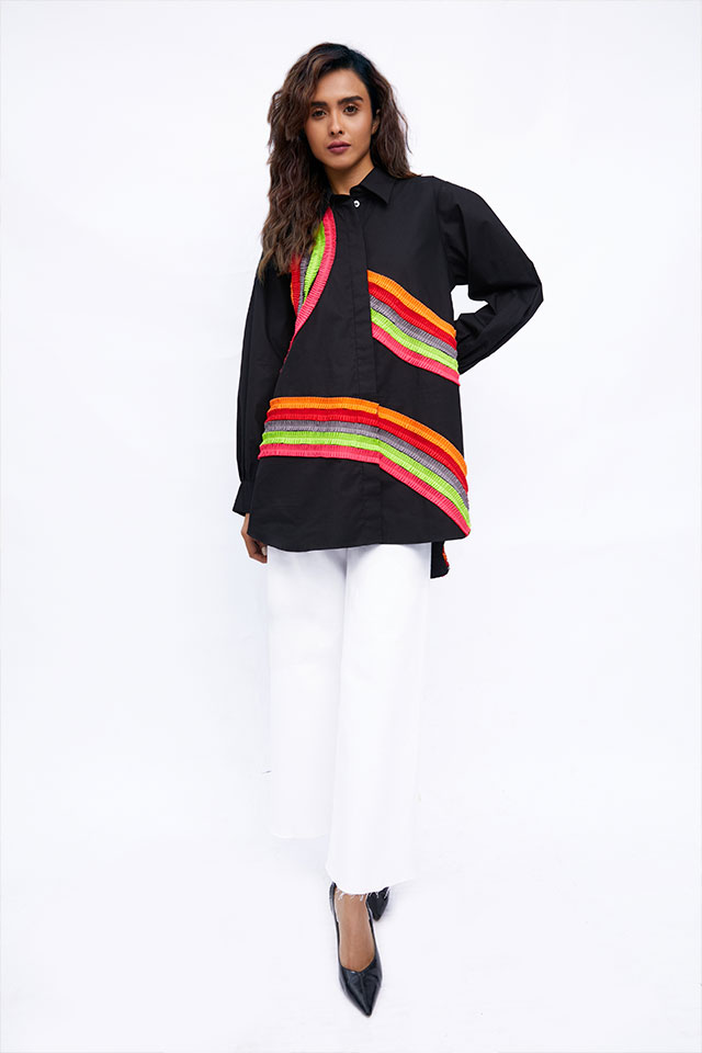 studio moda The Ivy Rainbow Shirt