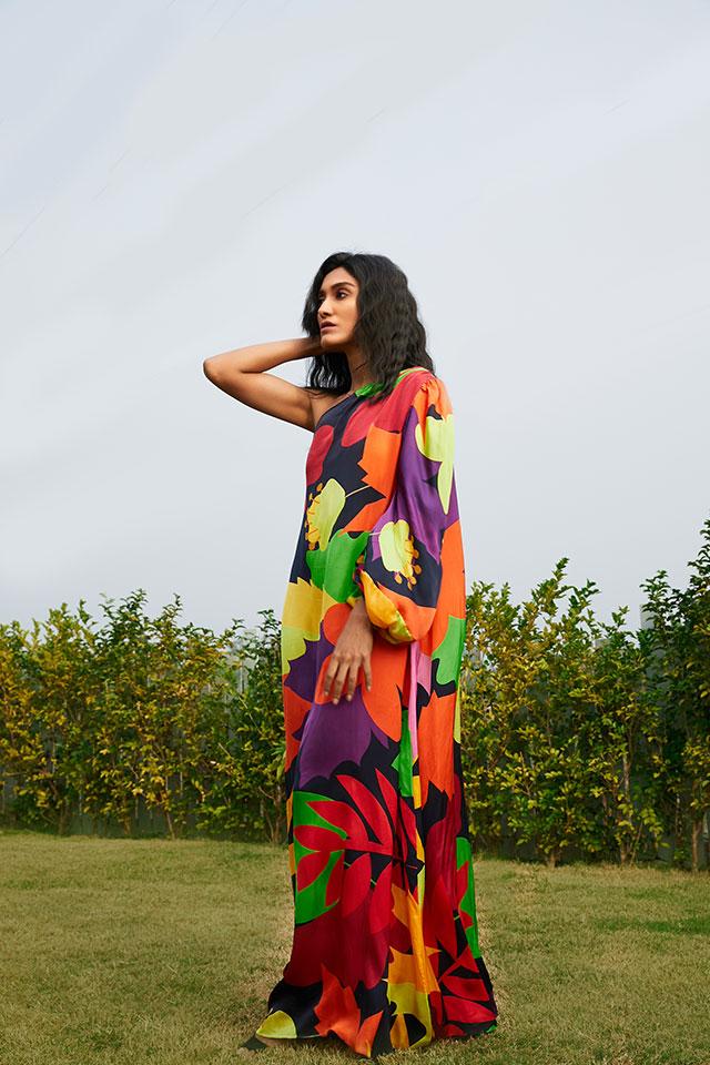 Studio Moda The Meredith One Shoulder Dress