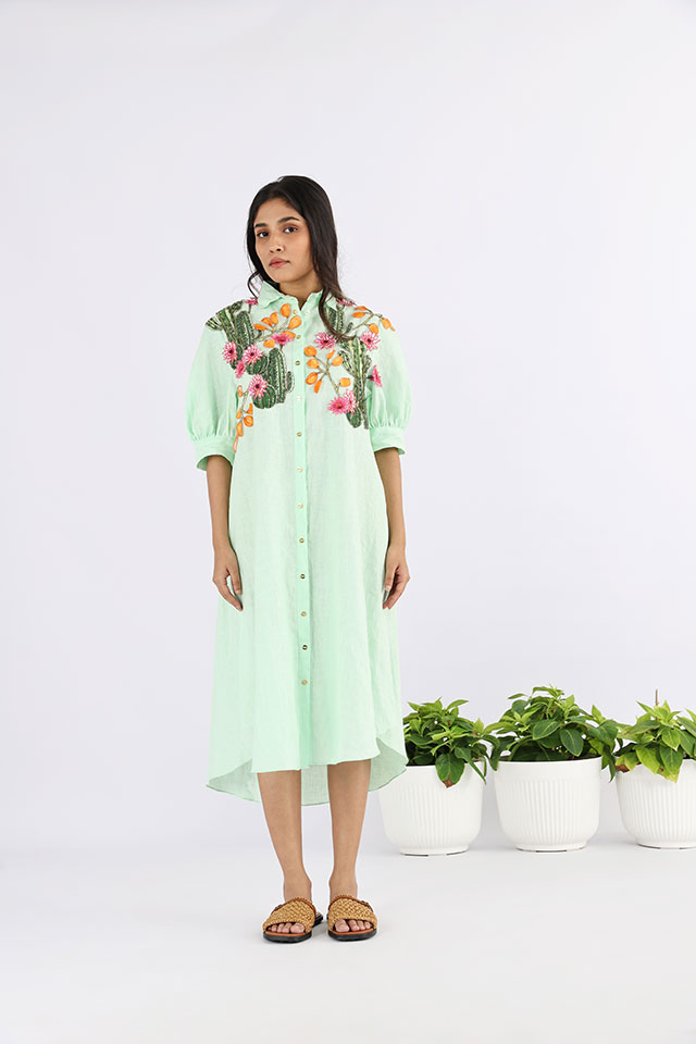 studio moda The Moonglow U Hem Long Dress