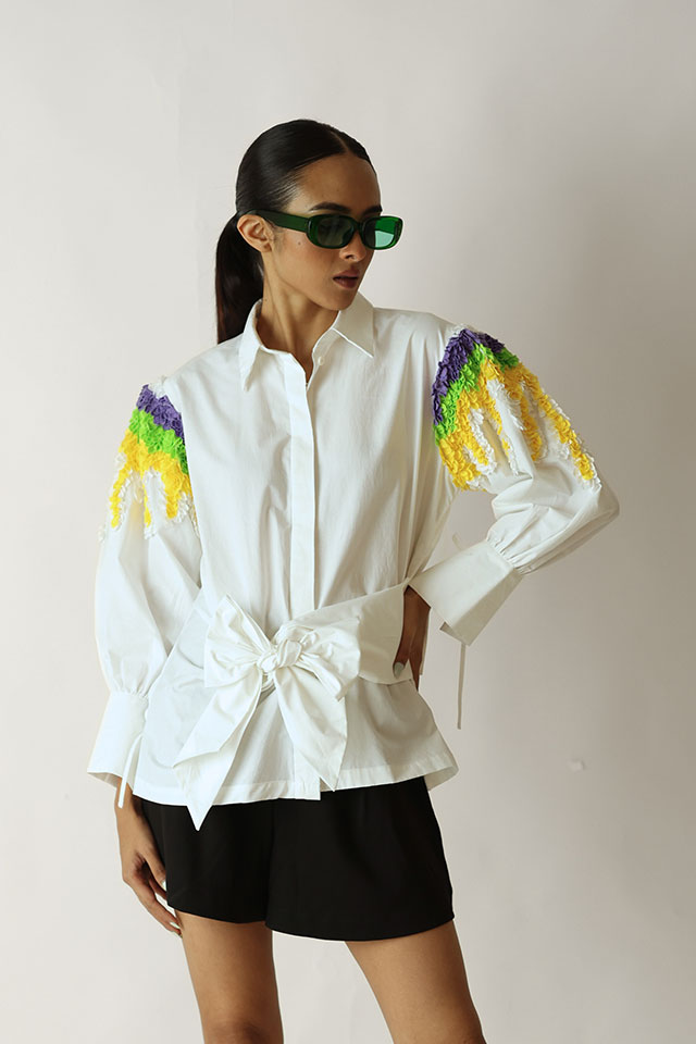 studio moda The Petal Tier Shirt