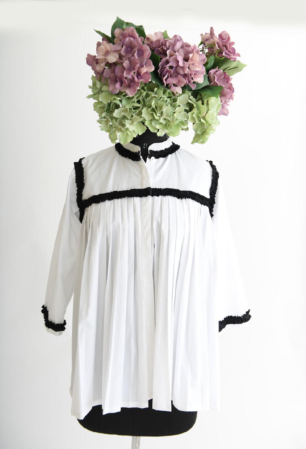 Studio Moda The Pleat N Frill Shirt