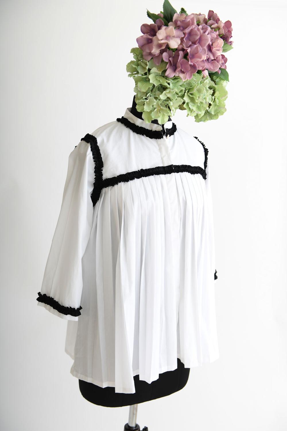 Studio Moda The Pleat N Frill Shirt