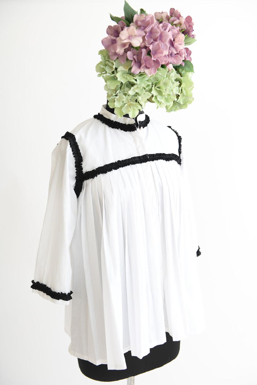 Studio Moda The Pleat N Frill Shirt