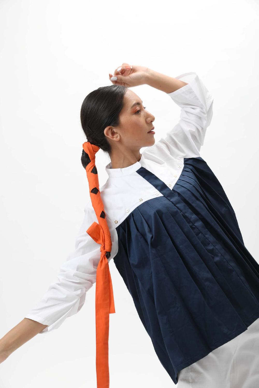 Studio Moda The Pleat Sleet Shirt