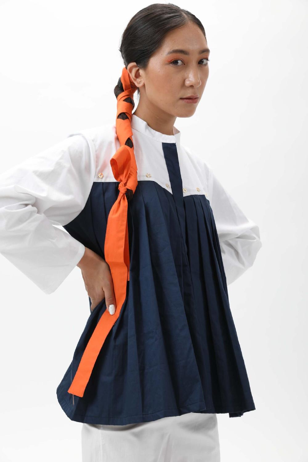 Studio Moda The Pleat Sleet Shirt