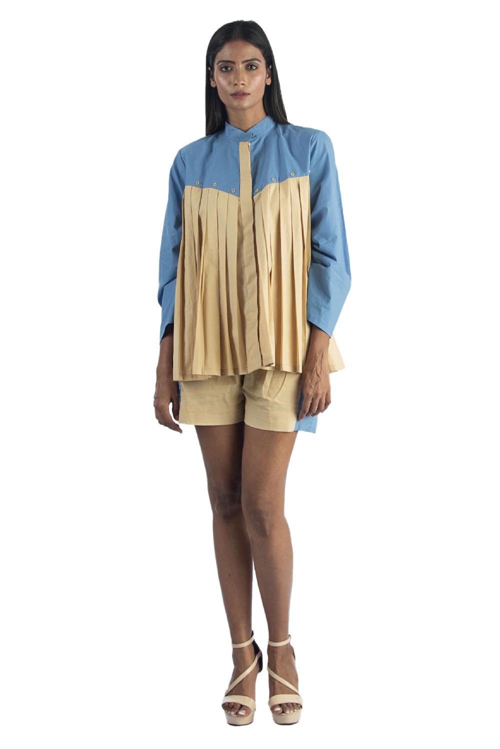Studio Moda The Pleat Sleet Shirt