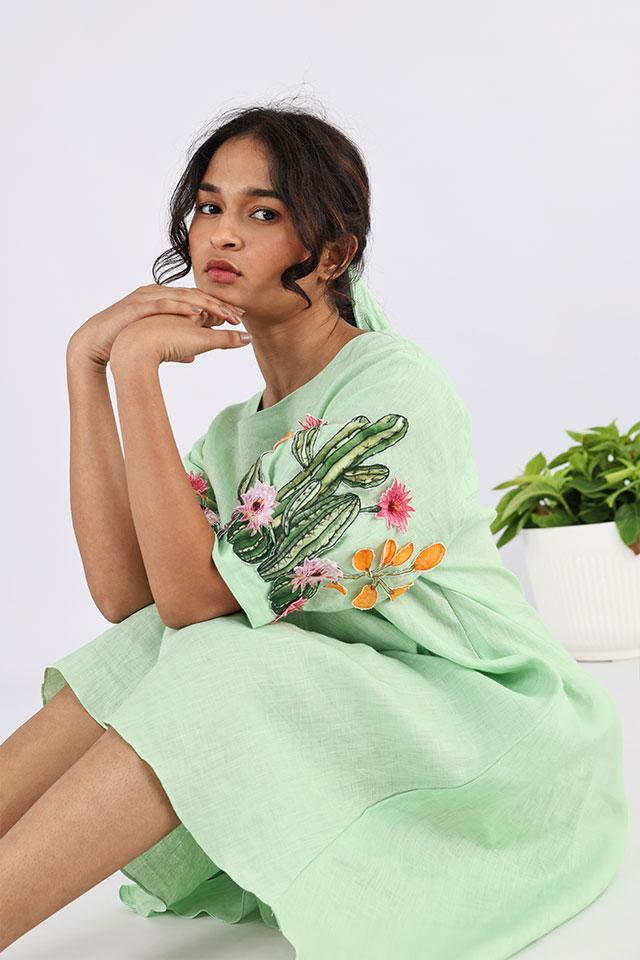 Studio Moda The Plimeria Emb Dress